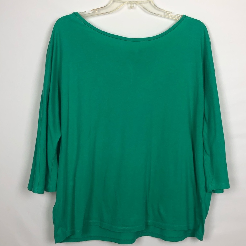 ANN TAYLOR GREEN SIZE XL TOP GUC